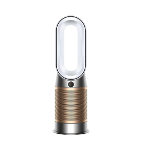 Dyson AM09 Hot and Cold Fan Heater - White and Nickel - Wilson